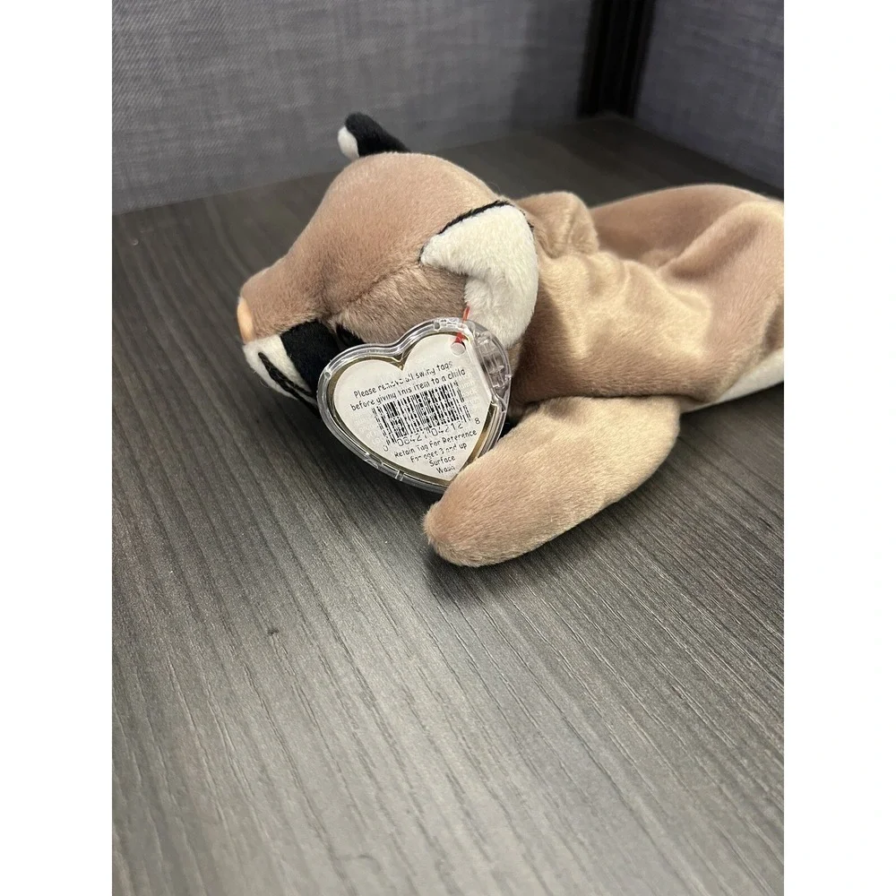 Vintage TY‎ Beanie Baby 1998 CANYON The Cougar Orig Tag Protector Free Shipping